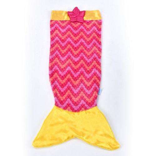 Kids Mermaid Blanket - Pink