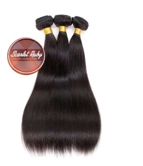 3 Bundles 100% Virgin Peruvian Hair - 10 Inches - Grade 10A