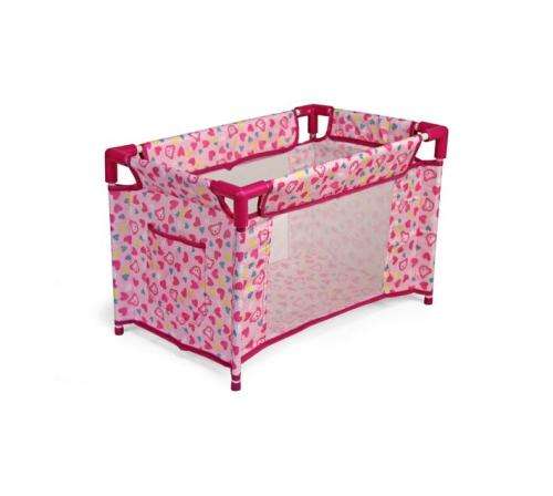 Jeronimo Doll Camp Cot - Pink Floral