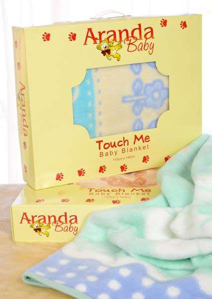 Aranda Luxury Soft  Baby Blanket - Blue