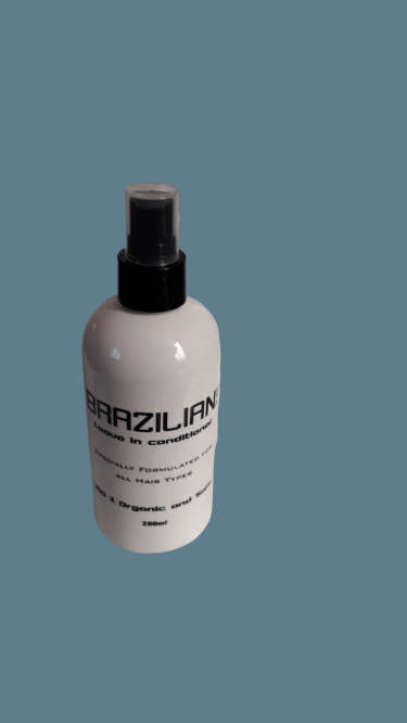 Organic Brazilian Leave In Conditioner for Wigs, Weaves  Natural Hair - 200ml