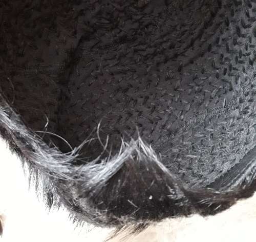 Brazilian Virgin 100% Human Hair Bob Wig with Bangs / Fringe - 8 Inches - Colour 1B  **SALE**