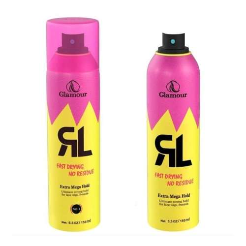Glamour Extra Mega Hold Spray for Lace Wigs and Frontals 150ml SALE