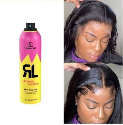 Glamour Extra Mega Hold Spray for Lace Wigs and Frontals 150ml SALE