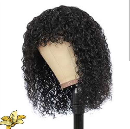 Brazilian Water Wave Fringe Wig 8 Inches **SALE** - ** PLEASE READ **