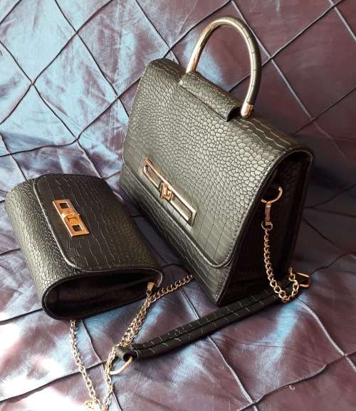 Handbag Set 2 Piece - Black SALE