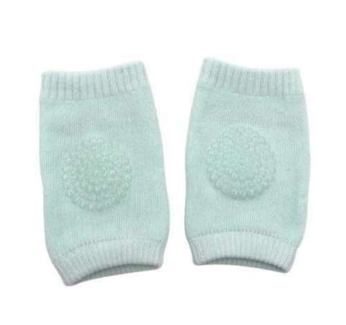 Baby Knee Pads for Crawling - Mint Green