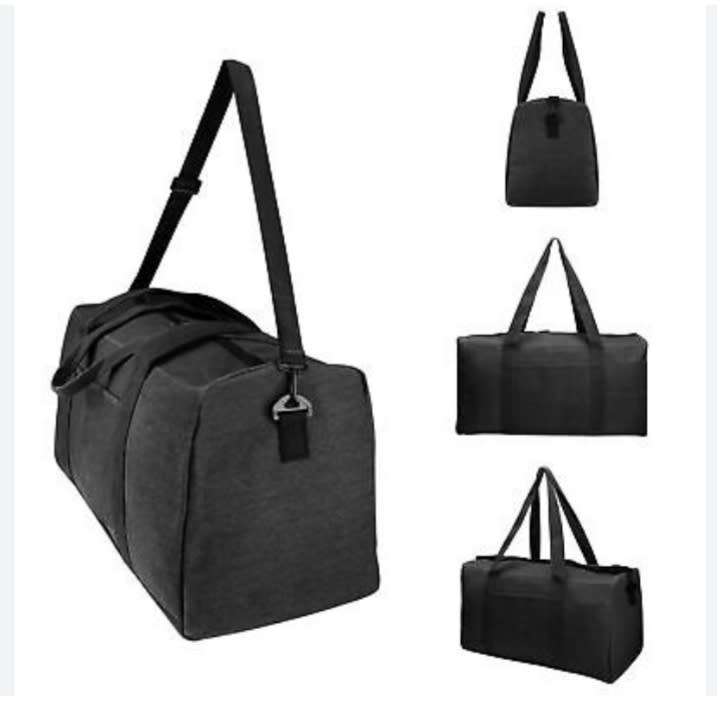 Large Capacity Canvas Duffle Sports Bag