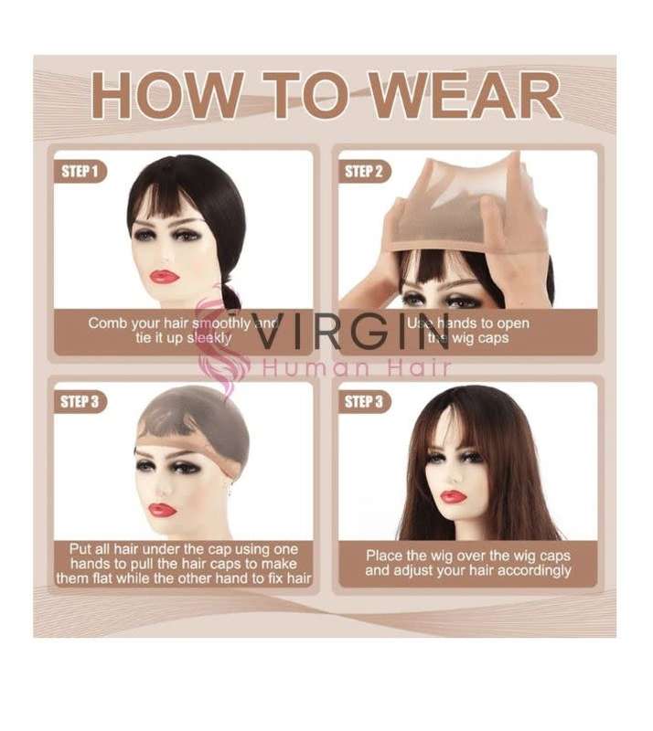 3D Lace Wig Cap - 2 Pack