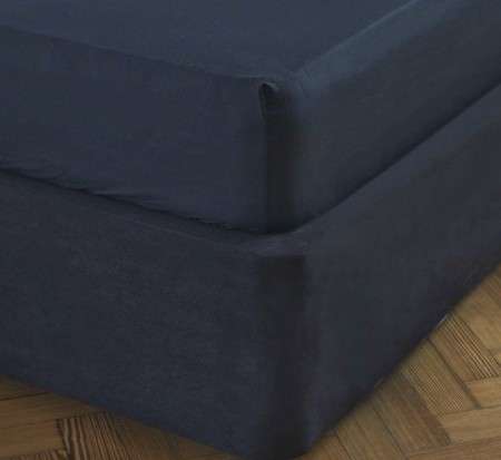Faux Suede Queen Base Wrap (Black) plus ** 2 free pillow cases **