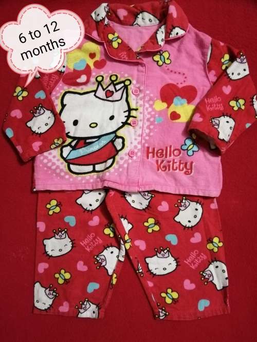 Baby pajamas hello kitty