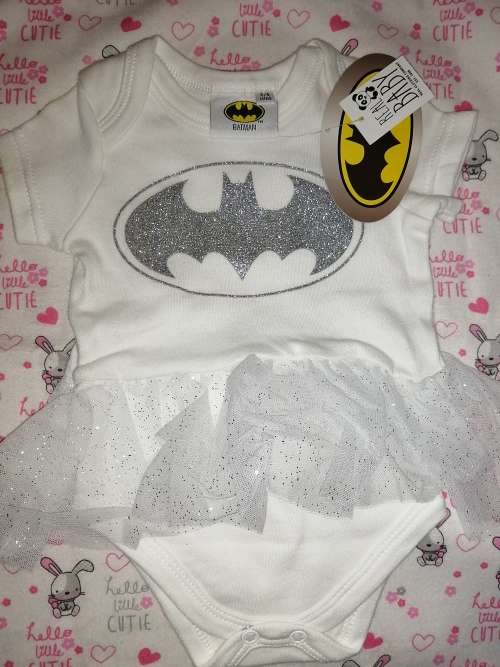 Batman baby grow for girls