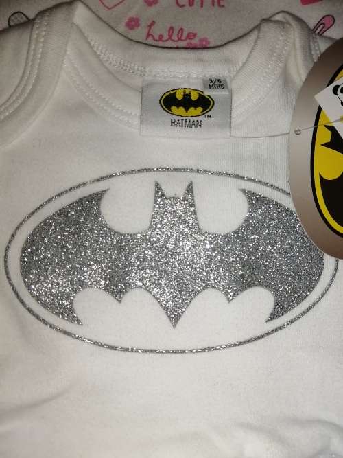 Batman baby grow for girls