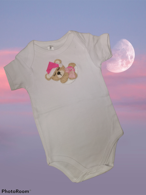 Beautiful baby girl vest