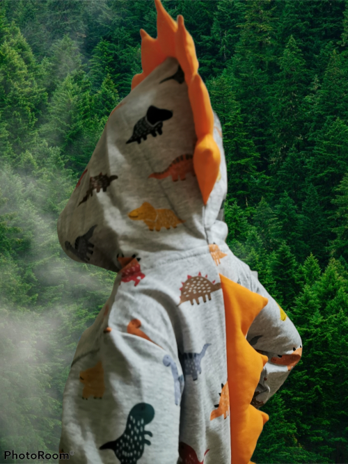 Cute baby dinosaur babygrow