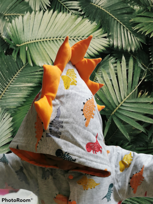 Cute baby dinosaur babygrow