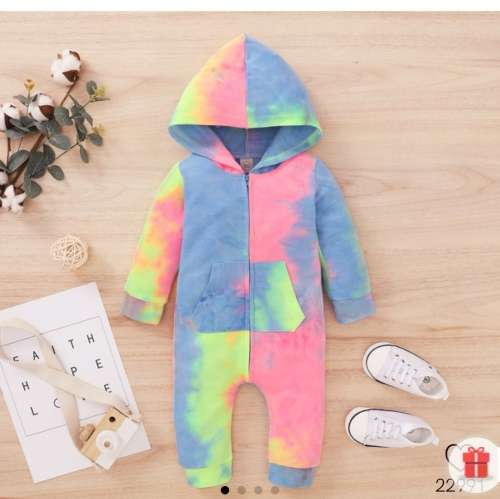 Beautiful baby grow tye die