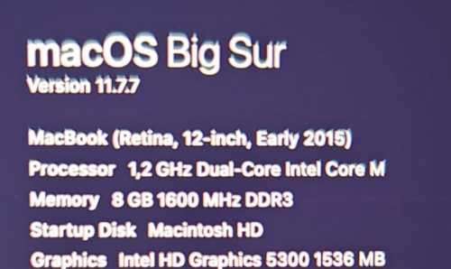 Macbook -12 Inch