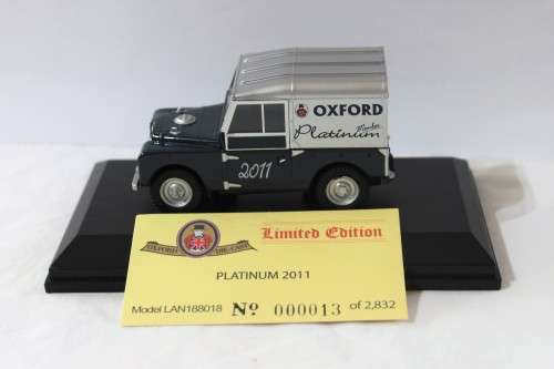 #LIMITED EDITION# 2011 Oxford Platinum [WITH COA]