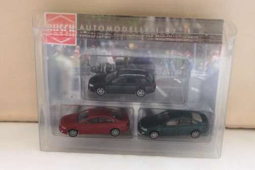 Busch set of 3 Audis - A6, A6 Avant & A4