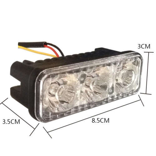 Brand new 3 LED 9W car lights 12v