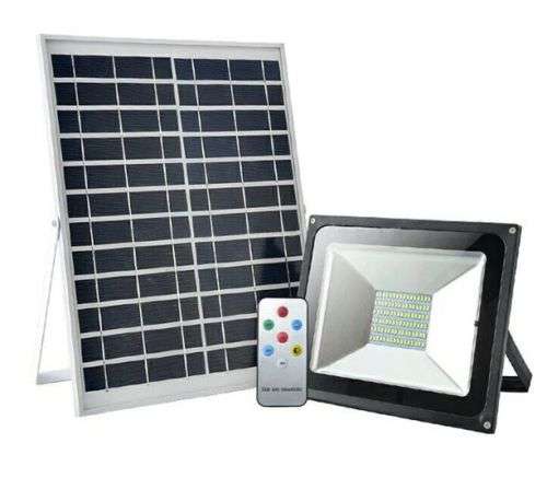 50W Solar remote controlled LED outdoor flooddlights
