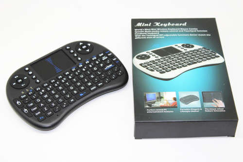 mini i8 Keyboard English Air Mouse Multi-Media Remote Control Touchpad