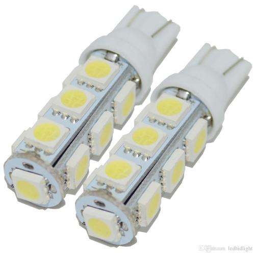 Set Super Bright T10 W5w 194 5050 13 Smd Led Bulb For Auto Car Reserve Light Lamp Bulbs