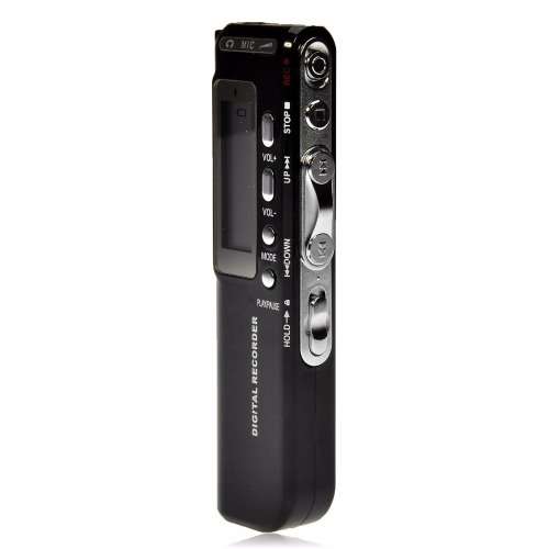 8GB Digital Voice Recorder Dictaphone MP3 Player USB Flash Supports MP3 WMA ASF and WAV Music Format
