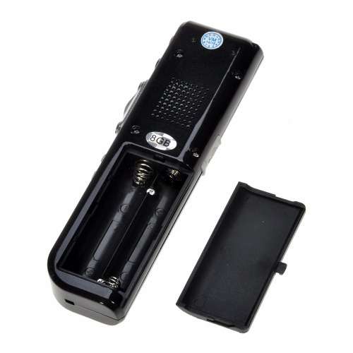 8GB Digital Voice Recorder Dictaphone MP3 Player USB Flash Supports MP3 WMA ASF and WAV Music Format