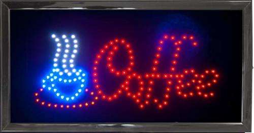 Brand new LED Coffee Light Sign
