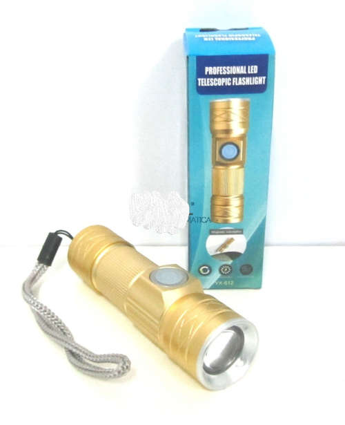 Bulk from 6 /// Brand new Professional LED Telescopic Flashlight ( YX-612 )