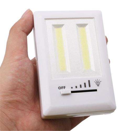 Bulk from 6///Brand new COB Light + Dimmer 3*AAA Battery