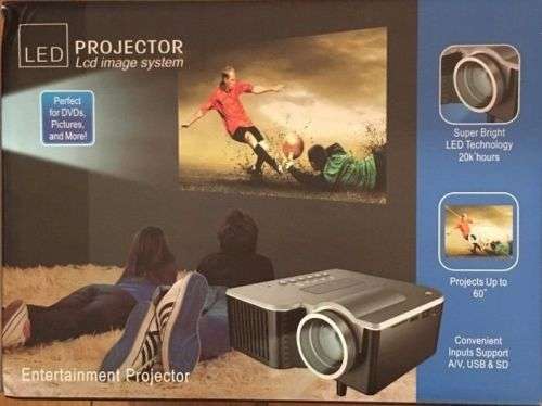 Brand new LED Projector LCD Image System
