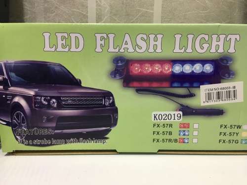 BLACK FRIDAY EARLY SPECIALS!! 8 LED Green Dash Flash light