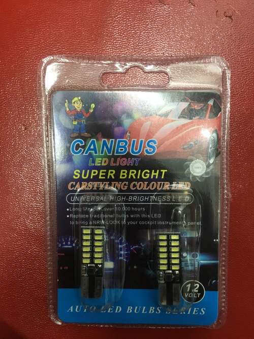 T10 Canbus 24LED Super White Park Lights