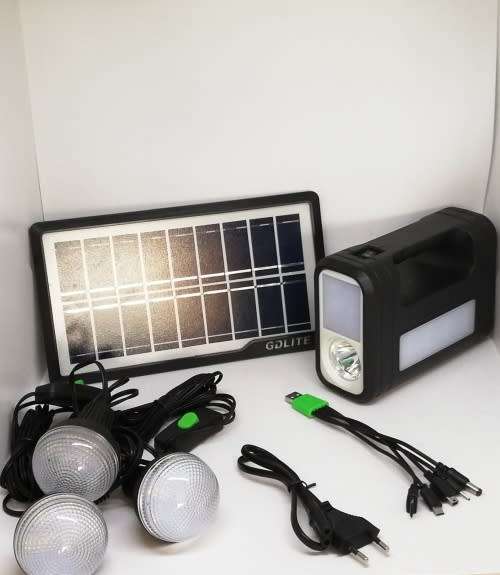 Bulk from 6 // GD-8017 Solar Lighting kit