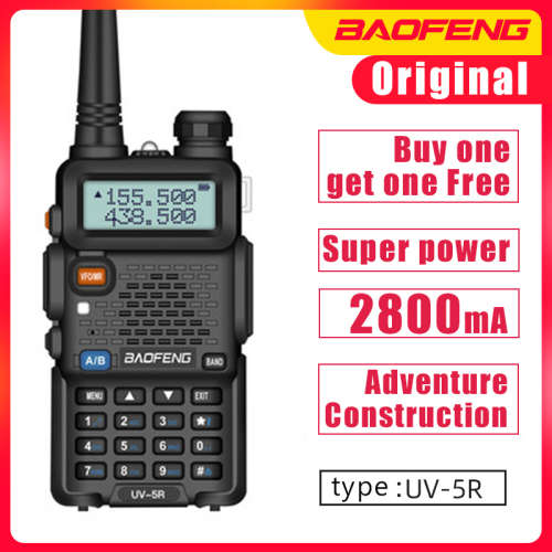 BaoFeng walkie talkie UV-5R two way cb radio upgrade buy one get one free 2pcs