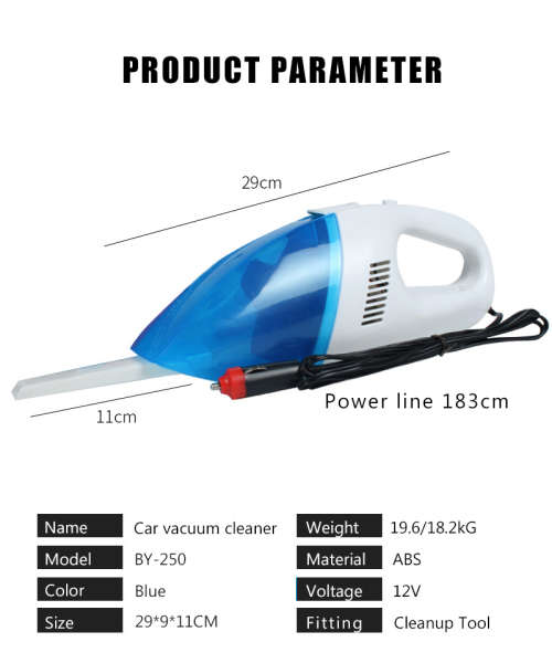 120W Handheld Car Vacuum Cleaner Wireless Wet and Dry Car Vacuum Cleaner