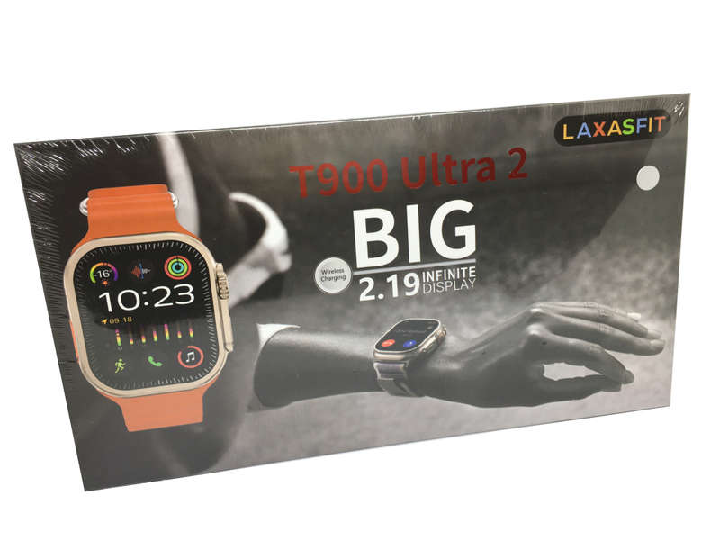 T900 Ultra 2 2.19 Inch Infinite Display Smart Watch with Wireless Charging - Silver