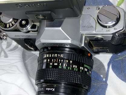 Canon AT-1 plus lenses bundle plus case