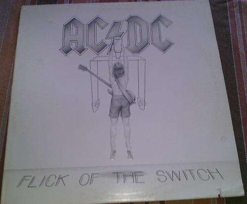 AC/DC - Flick of the Switch Import Vinyl LP Original US Pressing