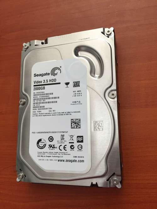 Seagate 3.5 HDD 2000GB New with 3 months warranty