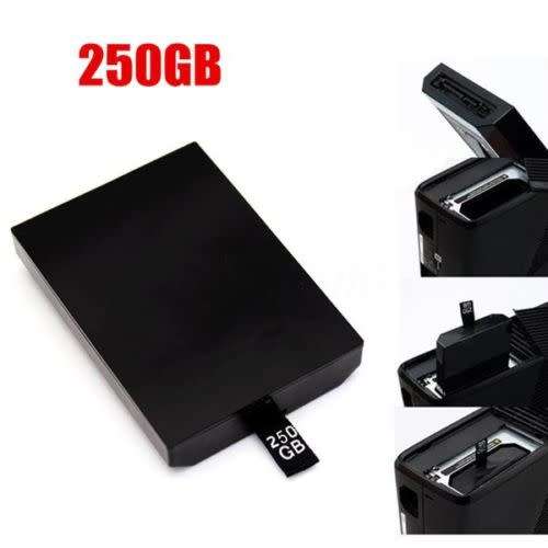 250g hdd drive xbox slim with warrantee