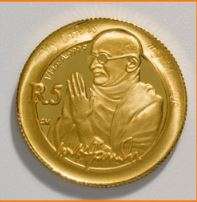 2008 Mahatma Gandhi Protea 1/10th oz Proof Gold