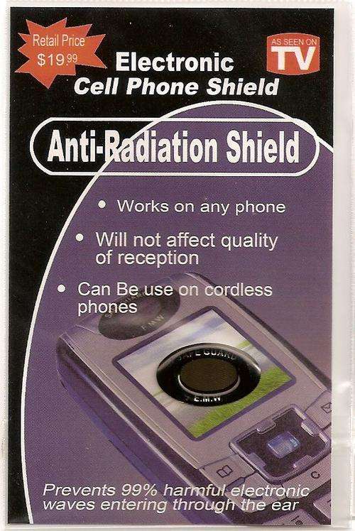 Cell Phone Anti-Radiation Shield