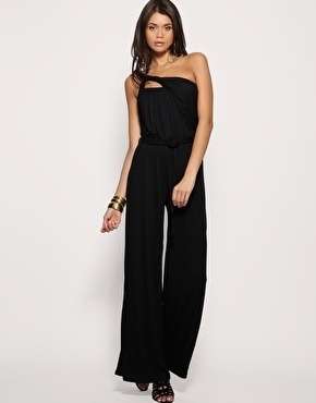 NEW ASOS Grecian Twist Bandeau Jumpsuit / Romper / Playsuit Dress Size 6 - 8