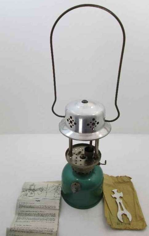 1958 Coleman 241-G Use Generator TK-66 + Original Spanner & Instructions, No Glass