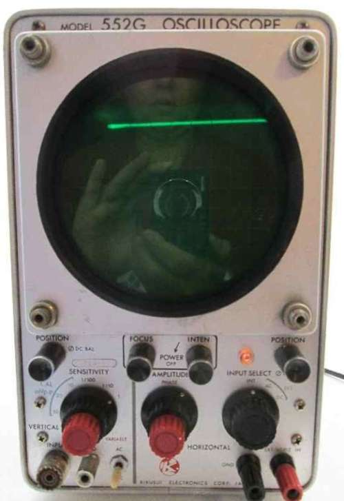 Vintage Kikusui Electronics Oscilloscope Model 552G