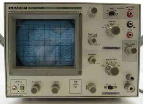 Vintage Leader Oscilloscope LBO-512B